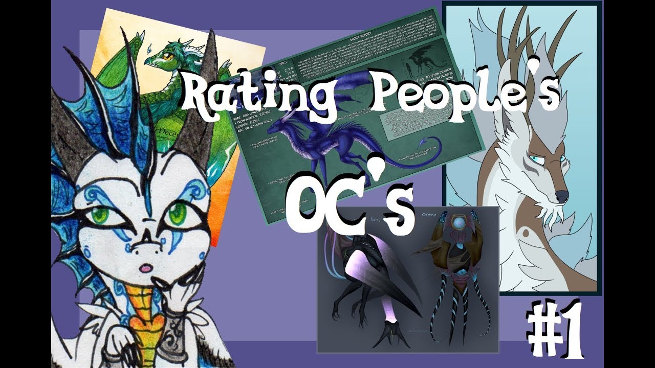 Rate My OC! [Episode #1]