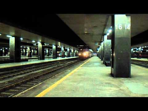 E656.052 in partenza con l' ICN 1955 Roma Termini - Siracusa/Palermo Centrale