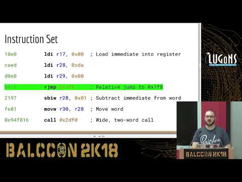 BalCCon2k18 - Cluosh - Emulating AVR from scratch