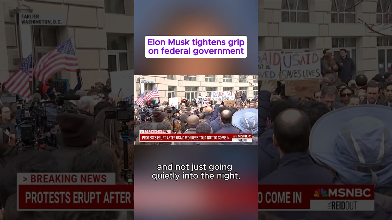 Elon Musk tightens grip on federal government