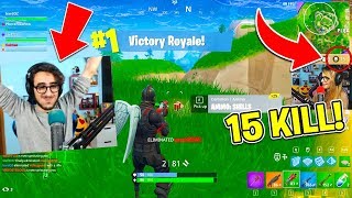 Fortnite ITA - STEF BATTE IL SUO RECORD DI KILL!! (15 KILLS)