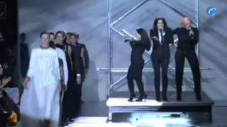 Alaska, Vaquerizo y Bimba Bosé con David Delfín