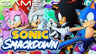 A GOOD Sonic Fighting Game?! Sonic Smackdown Game & Watch (Fan Game)