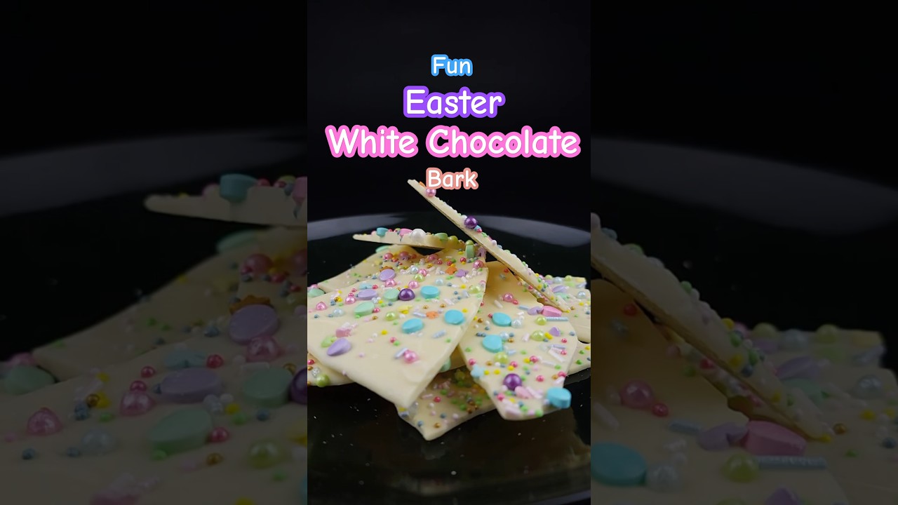 Easter Bark #easter #chocolate #colorful