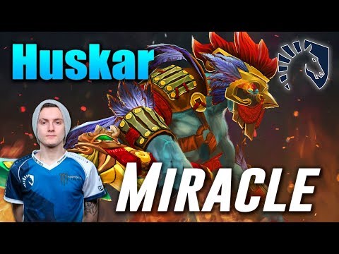 Miracle Huskar Mid Lane | Dota 2 Pro Gameplay