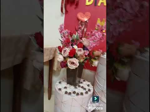 Café da tarde especial do dia das maes no Lar S Vicente de Paulo de Taquarituba .