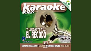 Mi Fracaso (Karaoke Version)