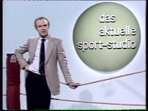 ZDF 21.11.1981 Heute Gerhard Klarner   Aktuelles Sportstudio Fragment VCR1700N