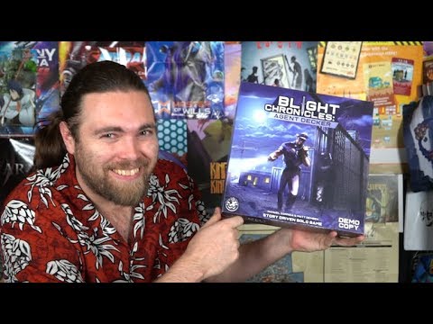 Blight Chronicles : Agent Decker - Kickstarter Board Game Review