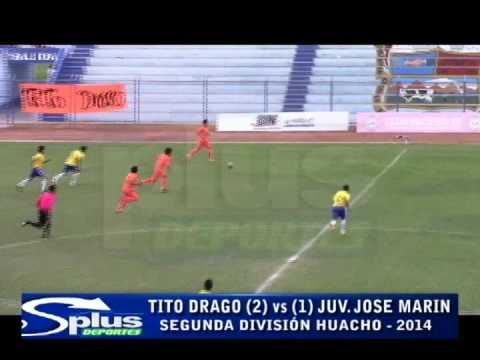 TITO DRAGO (2) vs (1)  JOSE MARIN - 2da División HUACHO - 3era Fecha 2014