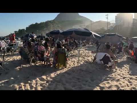 🔥 COPACABANA EVENING RUSH | BEACH WALK 4K HDR BRAZIL