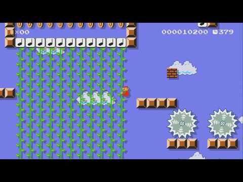 hidden objects(follow coins)-76 by ALEX - SUPER MARIO MAKER - NO COMMENTARY 1bh