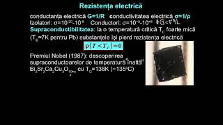 Rezistenţa electrică. Legea Ohm.