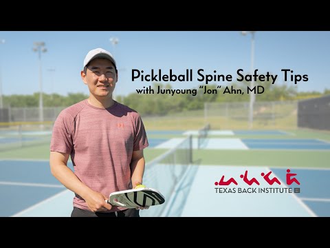Pickleball Tips for Safety and Enhanced Performance on the Court| Dr. Jon Ahn Spine Surgeon