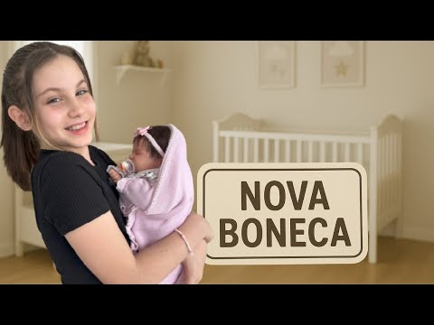 MINHA NOVA BEBE REBORN - ELA É MUITO LINDA