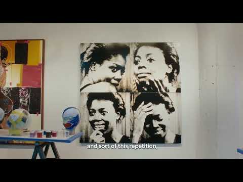 Yellowpop Mickalene Thomas Flowers Neon Sign