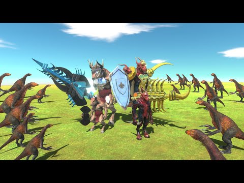 Who Can Destroy All Therizinosaurus - Fantasy or Infernals?