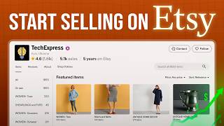 How To Start Selling on Etsy 2026 | Full Shop Setup Tutorial