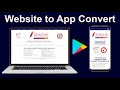 Website to Android App Convert using Cordova Framework