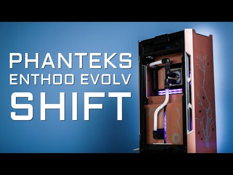 ROSE GOLD Custom MINI ITX Water Cooled Gaming PC Phanteks Enthoo Evolv Shift Z590 i9 11900K RTX 3080