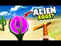 Collecting ALIEN EGGS With My NEW GOLD AXE! - Desert Skies