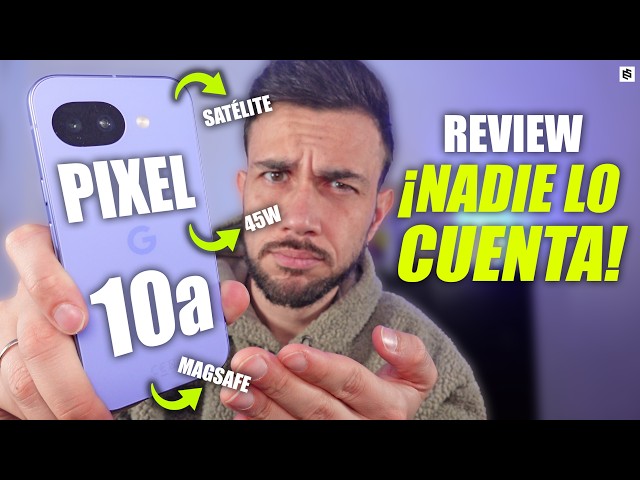 Vídeo relacionado con Google Pixel 10a - 7 años de Nuevas actualizaciones y Funciones, más de 30 Horas de batería, Asistente de Cámara, Gemini Live, Seguridad de Pixel - Gris Niebla, 128GB