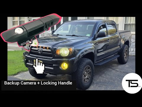 Tailgate Lock and Camera, 2nd gen Tacoma 2005-2015.
