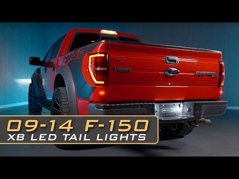 NOW AVAILABLE 2009-2014 Ford F150 XB LED Tail Lights