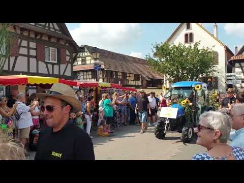 Geispolsheim, fêtes de la choucroute 2022.