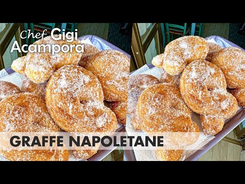 GRAFFE NAPOLETANE SENZA PATATE - La mia Ricetta facile buona e veloce 🍩😍 #graffe #ricetta #foodie