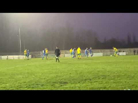 James Frudd second goal for Godalming Town vs Arundel to make it 7-0