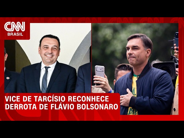 Vice de Tarcísio reconhece derrota de Flávio e diz que PL também pediu prorrogação | BASTIDORES CNN