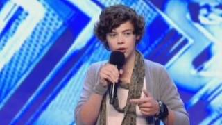 Audición de Harry en The X Factor (Traducida)