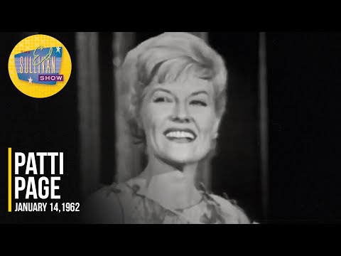 Patti Page "The Boll Weevil Song & Home On The Range" on The Ed Sullivan Show
