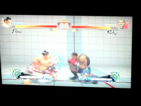 WNF Street Fighter 4 AE Mike Ross (E.Honda) vs Keno (Boxer)