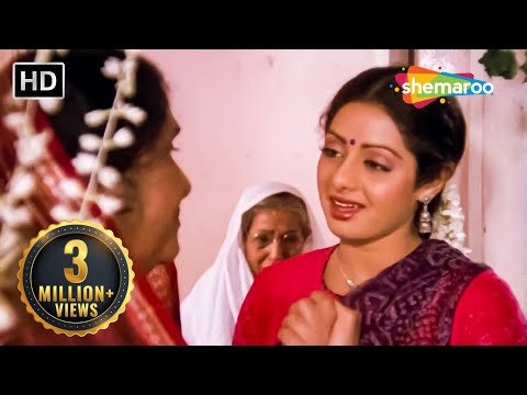 Haat Sita Ka Ram Ko Diya | Ghar Sansar (1986) | Jeetendra | Sridevi | Anuradha Paudwal | Sad Songs