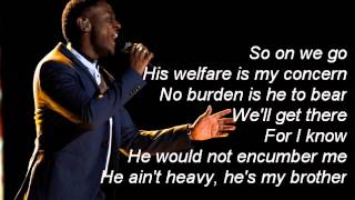 Damien-He Ain't Heavy, He's My Brother-The Voice 7[Lyrics]
