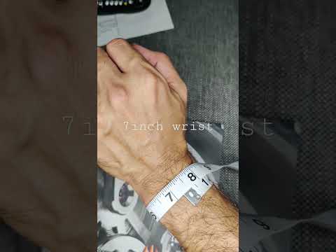 wrist size 40mm and 43mm watches