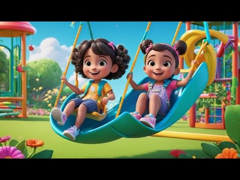 Playground Friends and Fun Day | Laugh, Slide, and Learn Together | Happy Outdoor Song for Toddlers