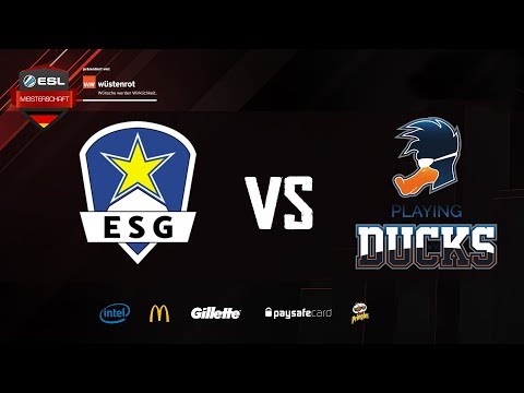 ESL Meisterschaft Division 1 - EURONICS Gaming vs. Playing Ducks - Cast by Herke CSGO