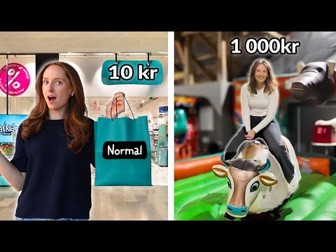 Vem kan köpa den bästa presenten? Linnea VS Viola