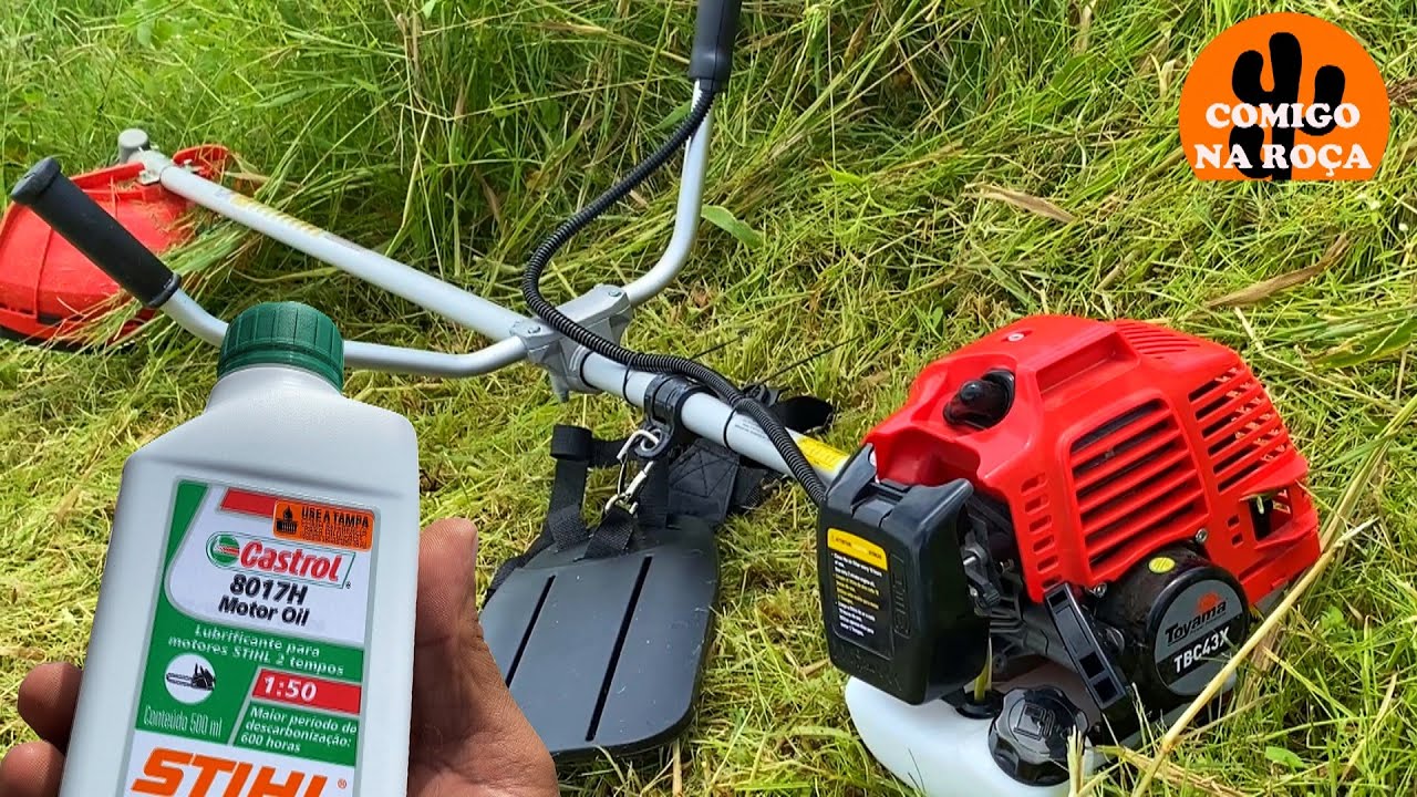 TOYAMA TBC43X BRUSH CUTTER FIRST TIME USE STEP BY STEP.