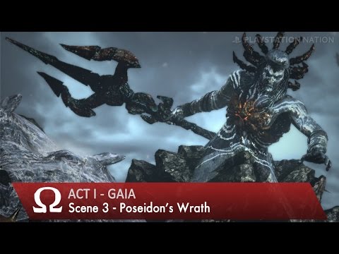 God of War III Remastered - Act I - Scene 3 - Poseidon's Wrath