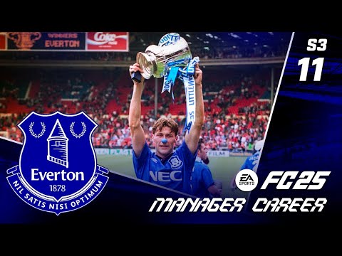 FIRST CHANCE AT A TROPHY!! FC 25 EVERTON CAREER MODE S3 EP11