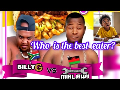 Spanner Mw  Vs  Billy  G  SA.......Who is the best eater?