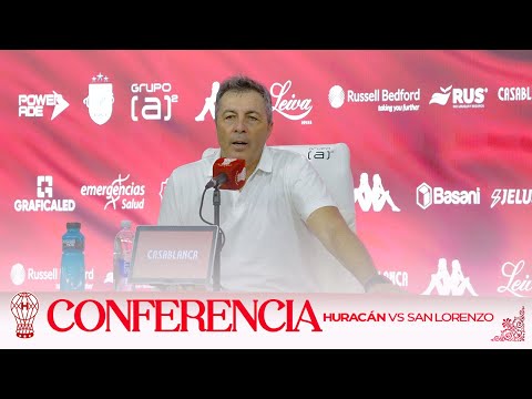 Conferencia de Prensa vs San Lorenzo