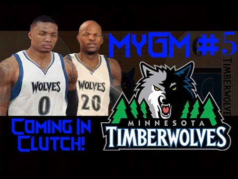 NBA2K15 MyGM Mode Ep. #5: Minnesota Timberwolves! New Teammate! What A Close Game!!!