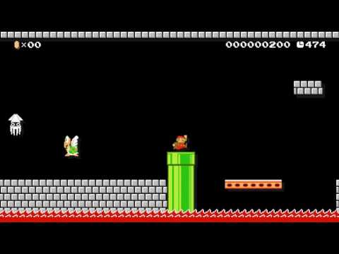 [Mario Maker] Lost Levels 8-4 remake