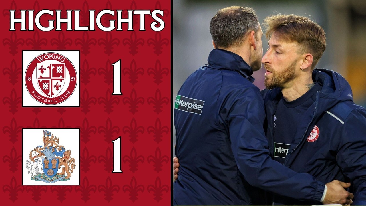 Woking vs Altrincham Highlights