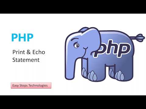 Print Echo Statement In Php Complate Php Tutorials 2023